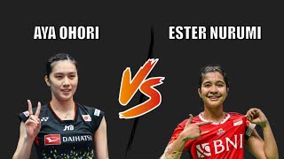 Ester Nurumi (INA) vs Aya Ohori (JPN) | Last Meet Before Australian Open 2024