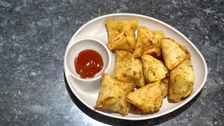 Crispy Sooji Aloo Pocket Samosa #cooking #samosa #shorts#subscribe