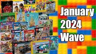 🌟 LEGO New Releases January 2024: Unveiling Over 100 Sets! Epic Builds & Collector's Dreams! 🧱✨