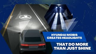 New Headlight Technology of Hyundai Mobis