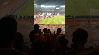 Momen ketika Justin hubner kena kartu kuning pertama di GBK#shortvideo #timnas #justinhubner #short