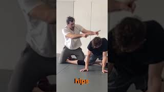 Use the ankle to steer their hips #mma #wrestling #grappling #combatsport