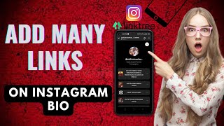 How To Use Many Links On Instagram Bio With Linktree | How To Create Customized WhatsApp Link