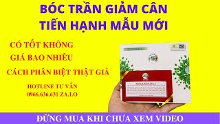 🔴 BÓC TRẦN MẪU MỚI GIẢM CÂN TIẾN HẠNH, HƯỚNG DẪN PHÂN BIỆT THẬT GIẢ GIẢM CÂN TIẾN HẠNH 0966 636 631