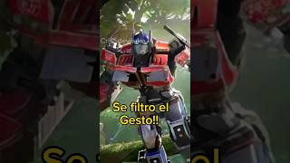 SE FILTRÓ EL GESTO DE OPTIMUS PRIME 😱😱🚛 #fortnite #shorts #transformers #viral #memes