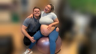 40 WEEKS VLOG + GOING INTO LABOUR!! | James and Carys