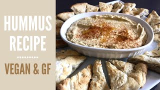 EASY HUMMUS RECIPE | Greek Recipe | Better Than Store-Bought | Healthy | How To