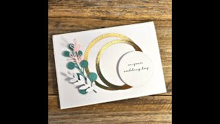 CARDMAKING On your wedding day handmade card