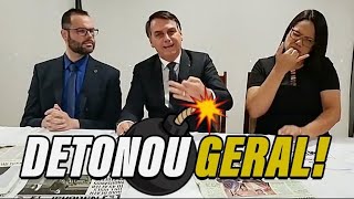 Bolsonaro Após viagem de negócios pela Ásia e Oriente Médio, segue live sobre assuntos da semana.