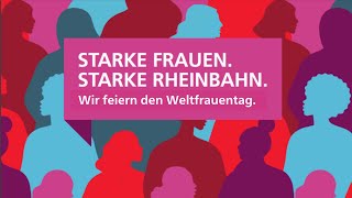 Die Rheinbahn wünscht einen schönen Weltfrauentag!