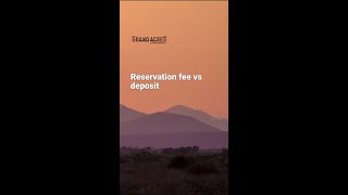 Reservation Fee Vs. Deposit - Own Land In Kenya