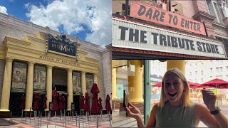 The Mummy Has RETURNED at Universal Studios! | HHN Tribute Store and Scare Zone Updates!