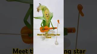 Corn on the Chords:A Guitar Performance🎸🌽 #trending #youtubeshorts #youtube #shorts #viralvideo #diy