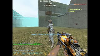 Counter Strike 1.6 - Zombie Escape Mod - Map: ze_jurassickpark4_dawn Dawn Of Dead