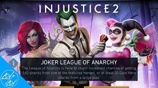 MORE Joker League Of Anarchy Chest || Injustice 2 Mobile