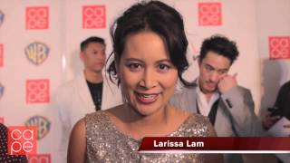 Interview with Larissa Lam at CAPE Holiday Party 2014