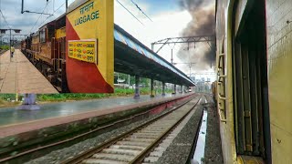 A short journey behind twin MLY alcos : 07197 Kazipet Dadar express