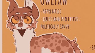 Owlpaw Ref Speedpaint [flash warning]