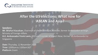 After the US elections: What now for ASEAN and Asia?