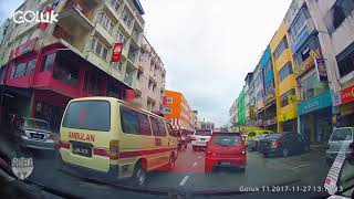 Dashcam footage