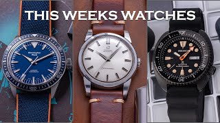 This Weeks Watches - 1965 Omega Seamaster, 2x Seiko Turtles, CW C65 Dartmouth & MORE! [Episode 44]