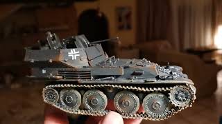 Готовая модель немецкий зенитный танк Flakpanzer 38t. Масштаб 1:35.