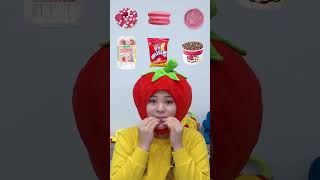 하이유의 딸기 디저트 랜덤 먹방ㅋㅋ Strawberry dessert Random food MUKBANG #tiktok #shorts | HIU 하이유