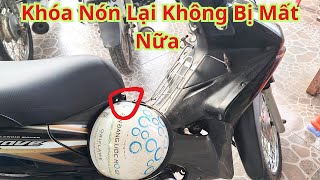 Chỉ Cần Biết Mẹo Nhỏ Này Nón Bảo Hiểm Sẽ Không Bị Mất Nữa. Cách Treo Nón Trên Xe Máy Không Bị Mất