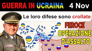 4 Nov: Bruciati e Scacciati! RUSSI A TORETSK IN BATTUTA D'ARRESTO | Guerra in Ucraina