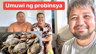 Biglaang umuwi ng probinsya |  Malalaki ang Alimango + Namili ng mga suka at lambanog ❤️