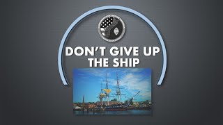 CJRM: DON'T GIVE UP THE SHIP_PSA