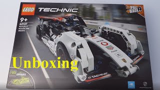 LEGO TECHNIC (42137) - Formula E Porsche 99X Electric - Unboxing