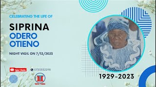 Siprina Odero Otieno|| 1929-2023; Celebration of Life