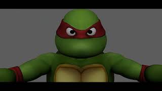 TMNT Animation (Maya 3D) #tmnt