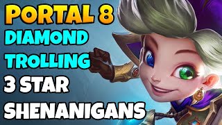 Trolling Diamond for PORTAL 3-STARS TFT SET 12