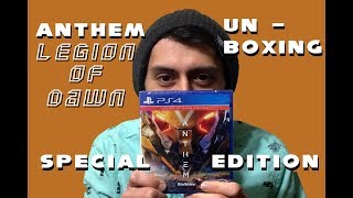 UNBOXING - ANTHEM - Legion of Dawn - SPECIAL EDITION - PS4