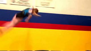 Devyn's 2.5 to a Punch Front on Tumble Track