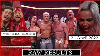 WWE Raw full Results 25 April 2022 #wwe #wweraw