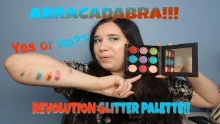 ABRACADABRA!!! REVOLUTION GLITTER PALETTE...YES OR NO??