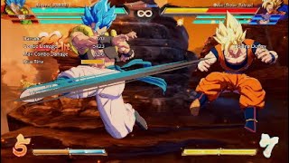 [Dbfz] Gogeta tiger knee combo