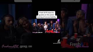 Fresh & Fit react to guests on the panel lacking all accountability