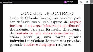 Aula de 09-11-2020 - Dir Apl a engenharia - Contratos e Licitações