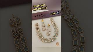 imitation jewellery#premiumqualitynecklace| what'sapp for booking 9894452942 #newfashionjewellery