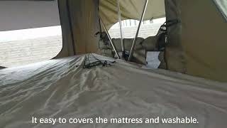 Upgrade Your Rooftop Tent: Stay Comfy with Fitted Sheets!