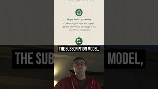 Business case for subscription model and how its sold to customer