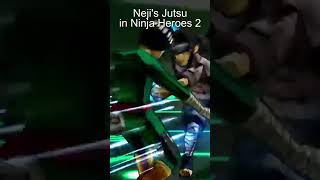 Neji's Jutsu in Naruto Ultimate Ninja Heroes 2 #naruto