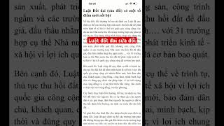 Luật đất đai sửa đổi #chungkhoan