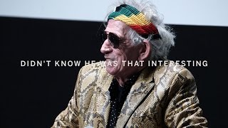 KEITH RICHARDS | Didn't Know He Was That Interesting | TIFF15