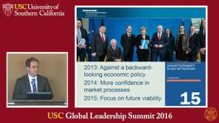 USC Global Leadership Summit 2016: Volker Wieland (30 April 2016)