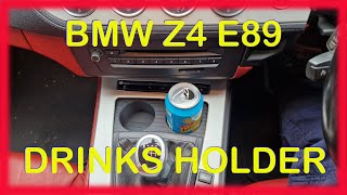 BMW E89 Z4 Fitting a drinks holder